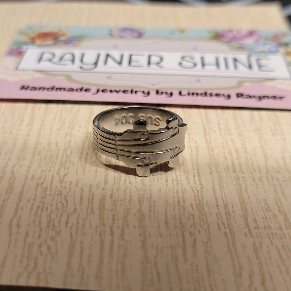 Spoon Ring Size 7 - Picture 4 of 6